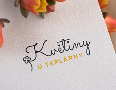 Logo Design (client: Květiny U Teplárny)