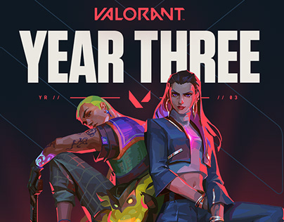Valorant // Year 3 // Anniversary - Key Visual
