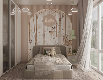 Small girl bedroom design