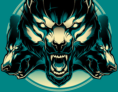 WOLF PACK VECTOR