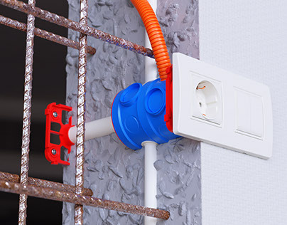 Electrical Installations in Concrete CGI