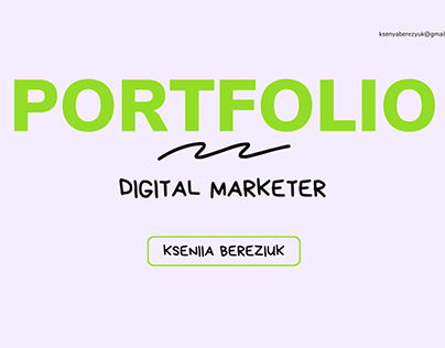 Digital Marketer Portfolio