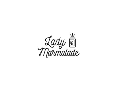 Lady Marmalade logo design