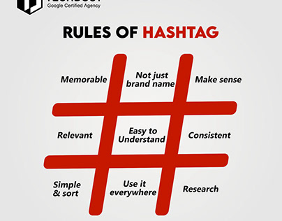 Increase Social Media Reach with Rules of Hashtags.