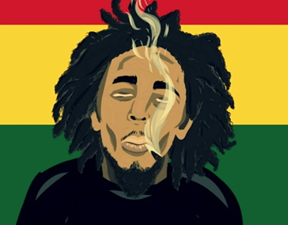 Bob Marley (one of my first projects)
