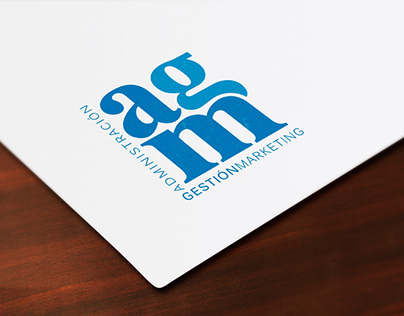 AGM. Corporate image for marketing company.