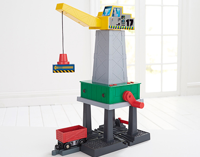 Power Rails Super Crane with Lights and Sound