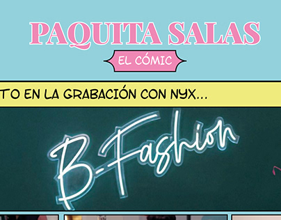 PAQUITA EN B-FASHION | COMIC