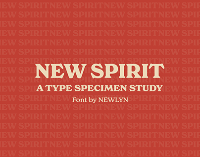 New spirit font study