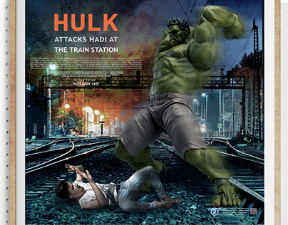 HULK Attacks Hadi at the Train Station