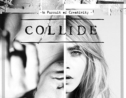 Final Major Project 'Collide' Poster Promotion Work.