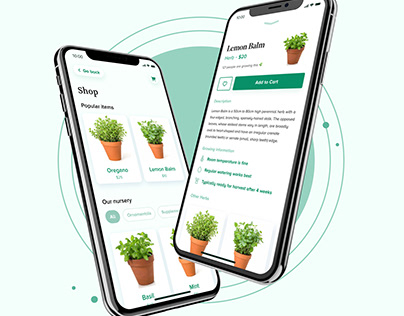 Plant App design