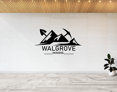 Walgrove Mining website logo design