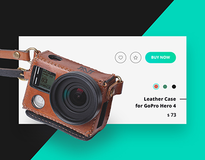 New Woodman / Leather cases for Go Pro