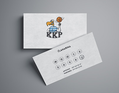KKP Basketball team - Membership card