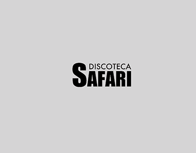 Branding - Discoteca Safari