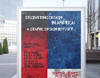 Discovering Design In America poster