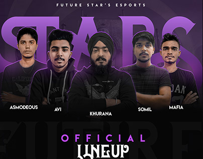 lineup roster - FS esports