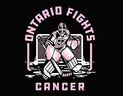 Ontario Fights Cancer: Pink in the Rink shirt