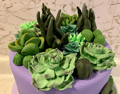 succulent cake