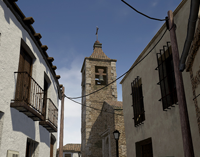 Spanish Village Environment