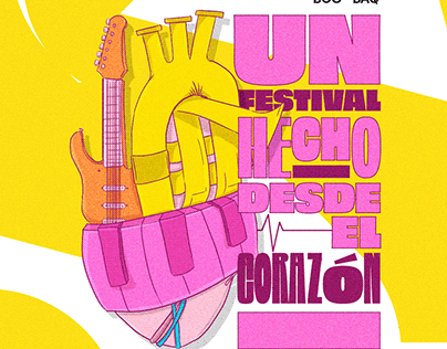 MUSIC FESTIVAL POSTER | Bum Bum Fest 2023