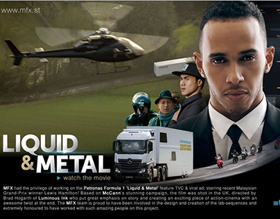 Mercedes AMG Petronas F1"Liquid&Metal" Lewis Hamilton
