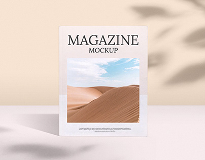 Free Magazine Mockup