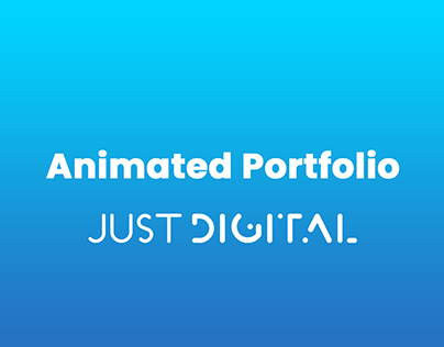 Just Digital Animated Portfolio