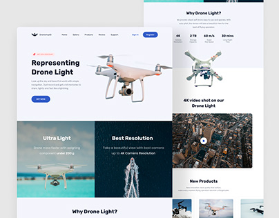 DroneshopID Landing Page