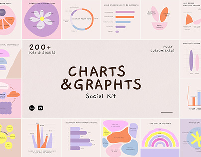 Charts & Graphs CANVA PS