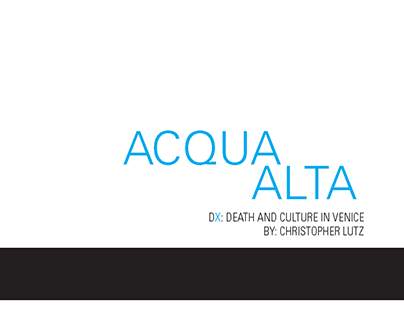 Death and Culture in Venice: Acqua Alta