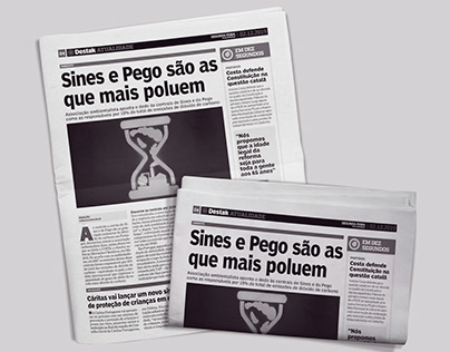 Ilustração Editorial - Jornal