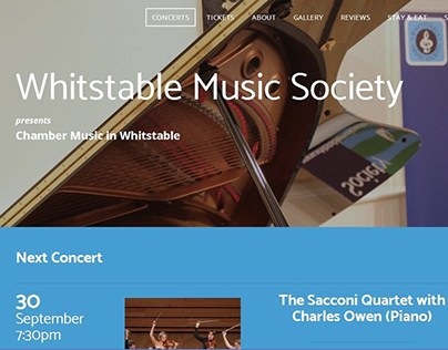 Chamber Music Society relaunch 2017