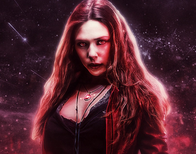 Scarlet Witch retouch / print