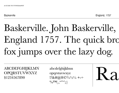 Fab 15 Serif Typefaces