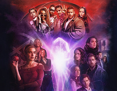 Netflix and Chills: Official NYCC Poster Illustration