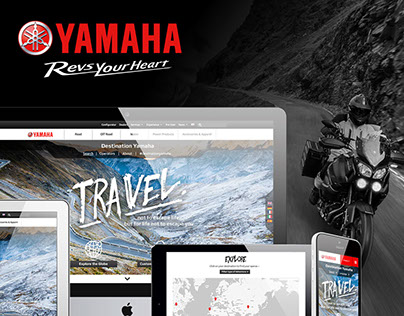Yamaha Motor Europe - Online Travel Platform Design