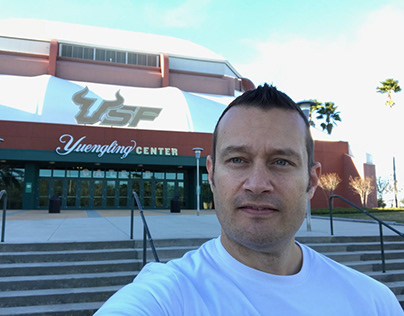 Joshua Vignona at the famous Yuengling Center