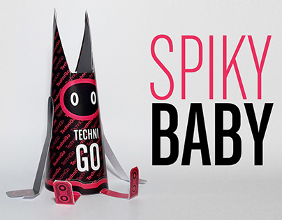 Paper Craft: Spiky Baby