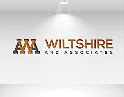 WILTSHIRE AND ASSOCIATES Logo Design by Bashir Rased