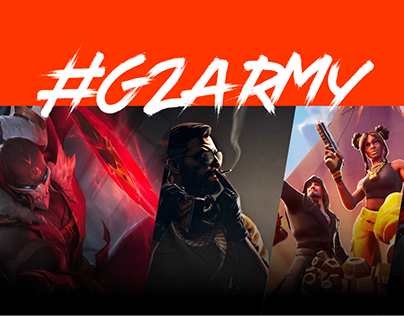G2 Esports Website #G2ARMY