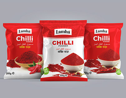 Lamha Chilli Powder (Pouch Foil Pack Design)