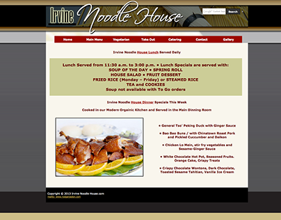 Irvine Noodle House - Irvine, California
