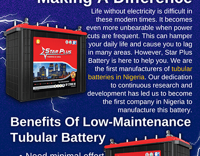 Best Tubular Battery Company in Nigeria
