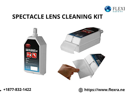 Buy Spectacle Lens Cleaning kit - Flexra Safety