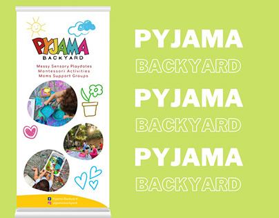 Pyjama Backyard Project - Roll up / Social Media