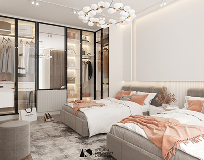 Girls’ bedroom for Ahmed Darwish Design House