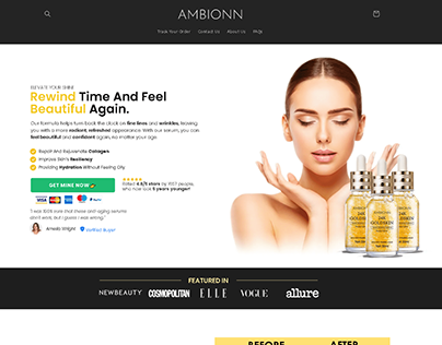 Ambionn Branded Landing Page