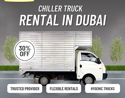 Chiller Truck Rental in Dubai
